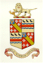 The arms of Howard quartered with Eliot